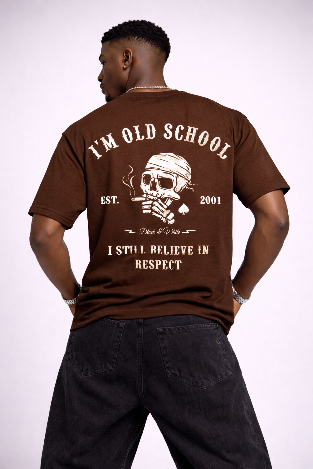 OLD SCHOOL - OVERSIZED TEE