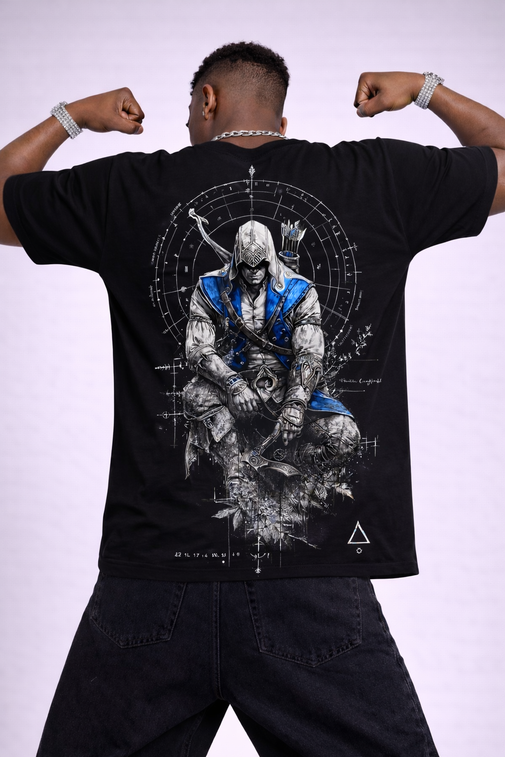 SILENT WARRIOR - OVERSIZED TEE