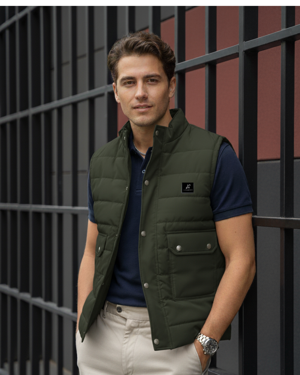 LEGACCY® Premium Puffer Vest