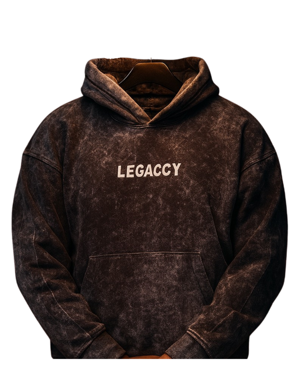 ACIDWASH DROPSHOULDER (BROWN)