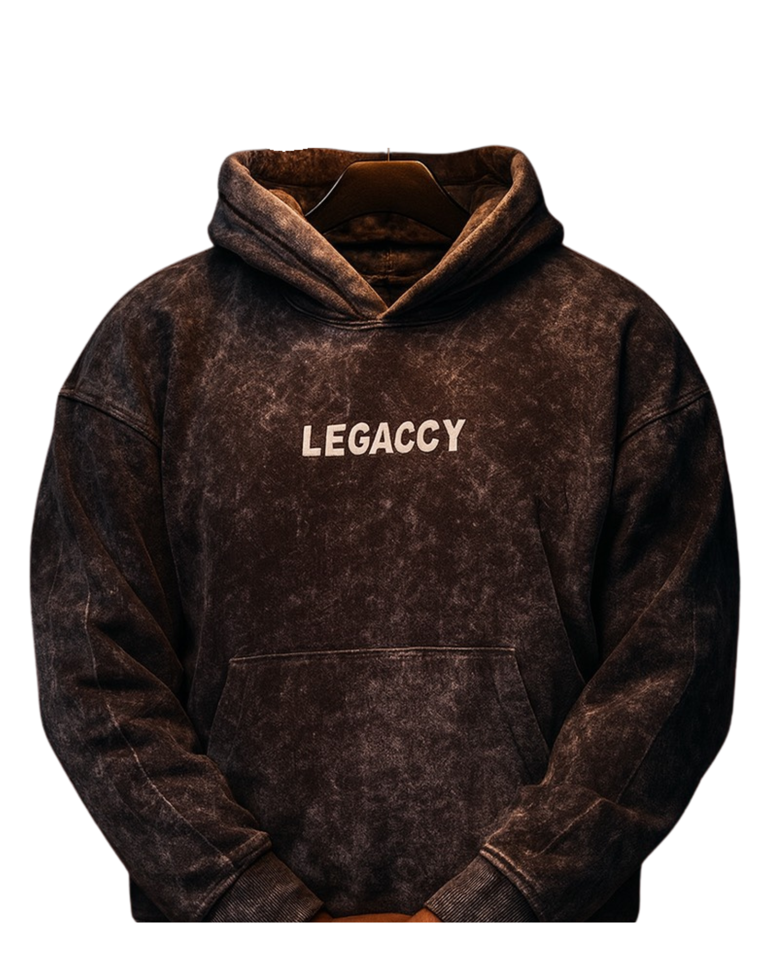 ACIDWASH DROPSHOULDER (BROWN)