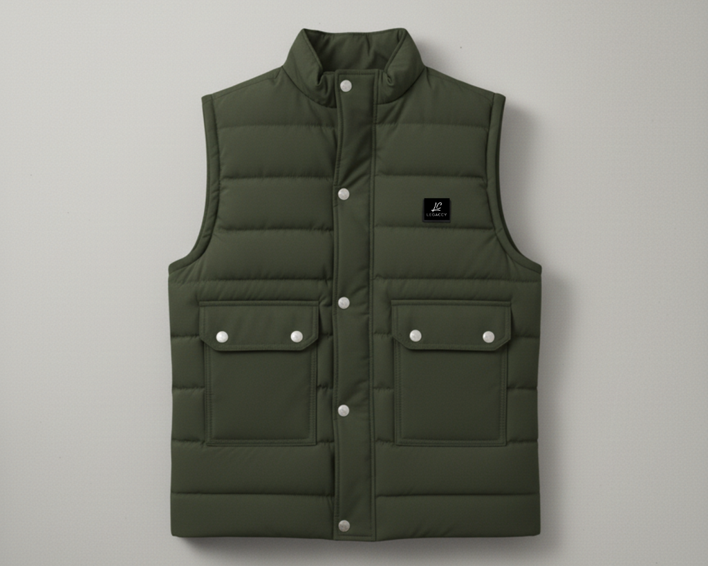 LEGACCY® Premium Puffer Vest