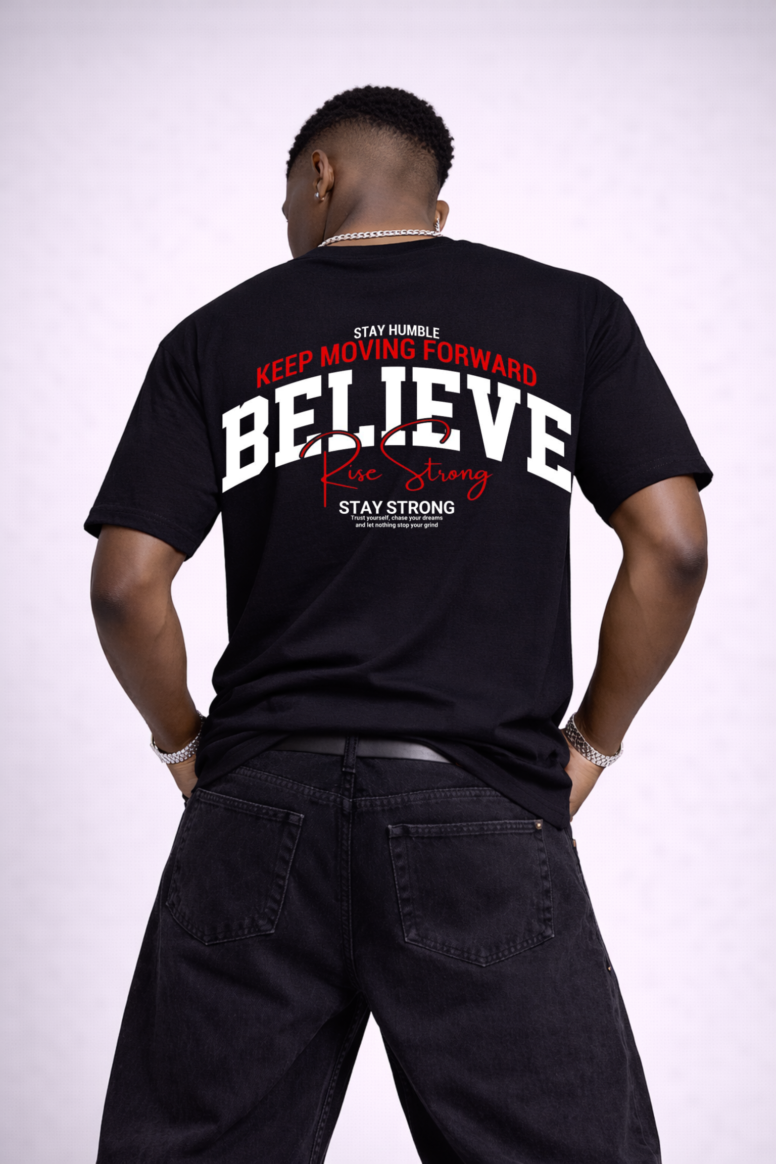 BELIEVE - OVERSIZED TEE
