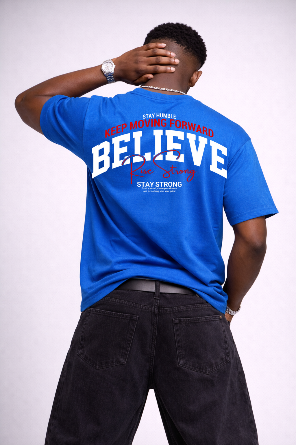 BELIEVE - OVERSIZED TEE