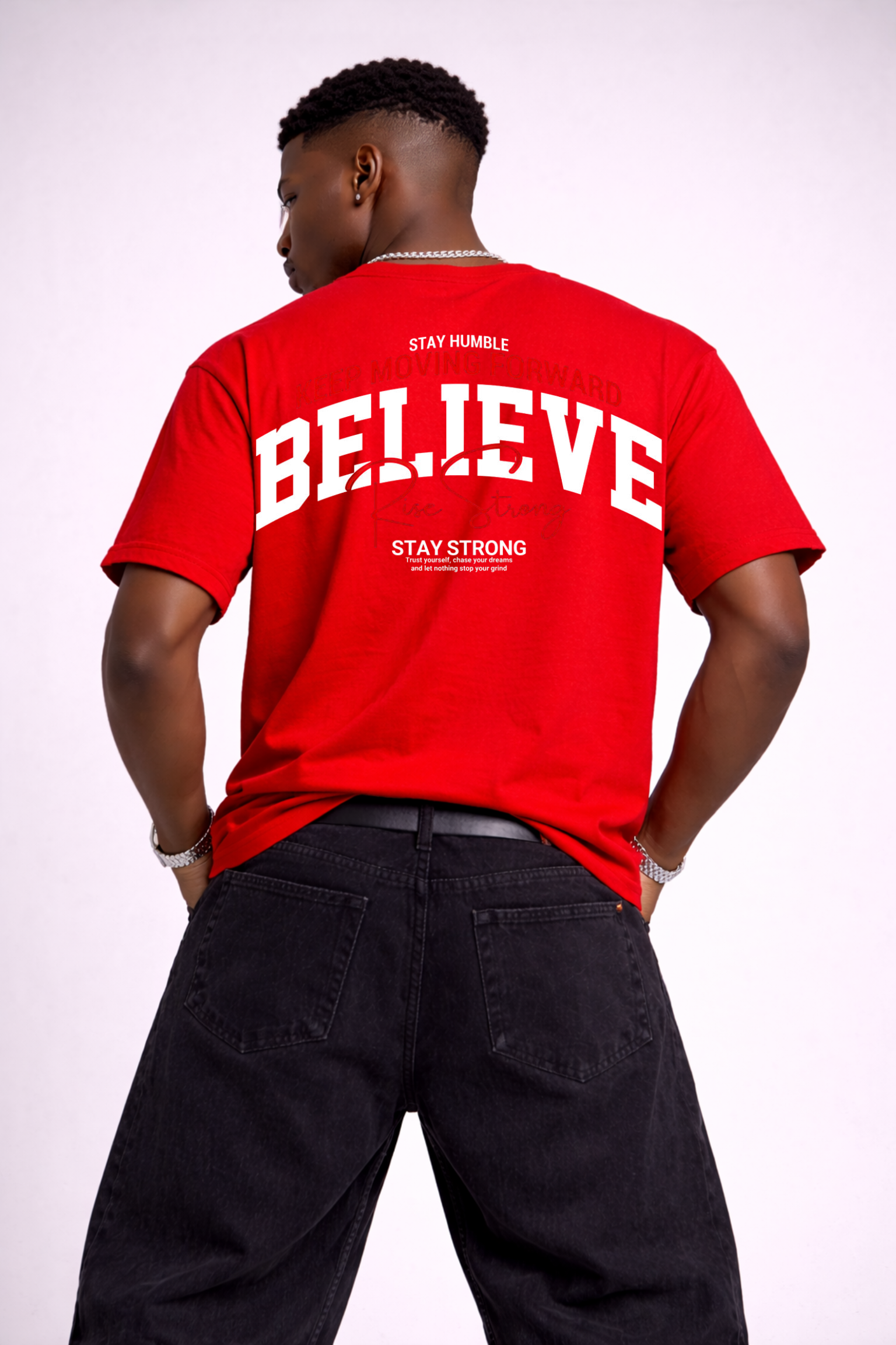 BELIEVE - OVERSIZED TEE