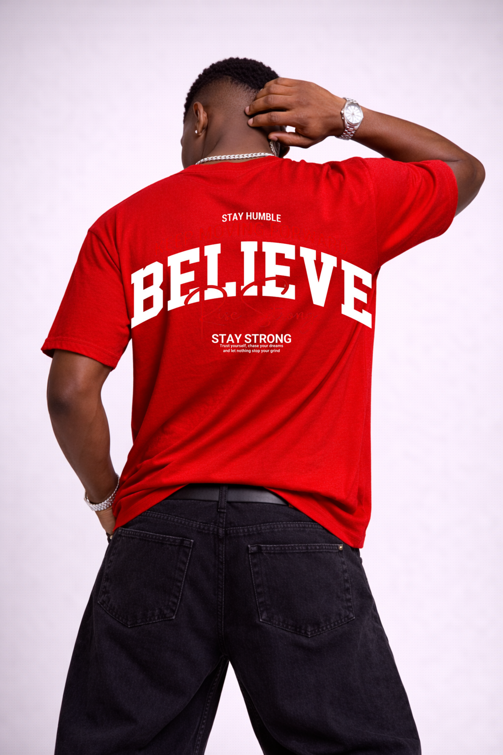 BELIEVE - OVERSIZED TEE