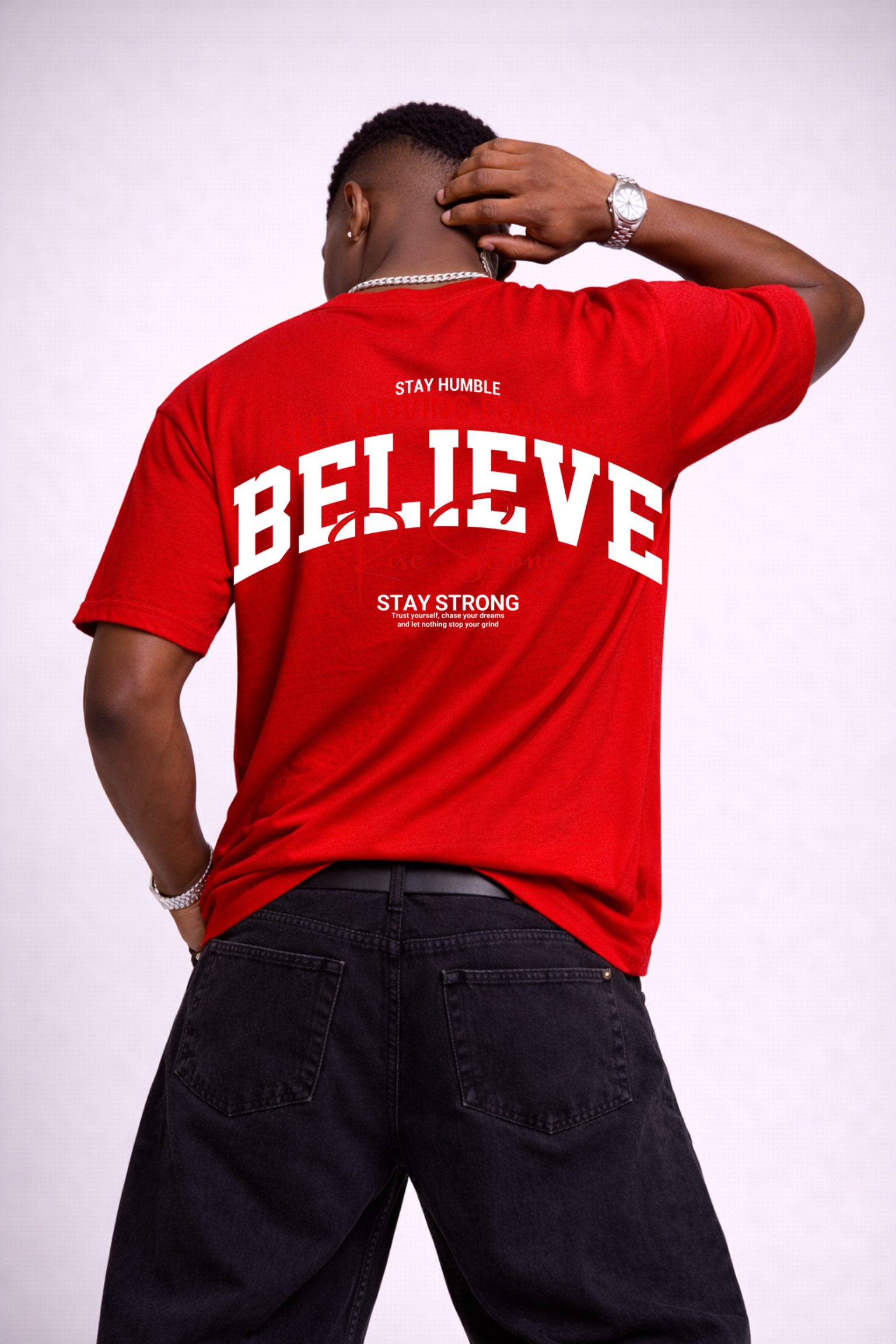 BELIEVE - OVERSIZED TEE